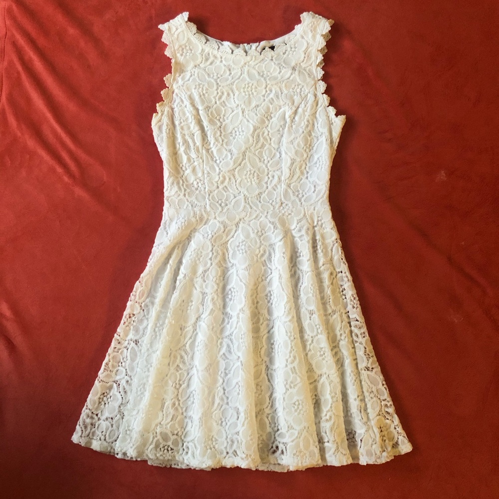 White Lace Dress